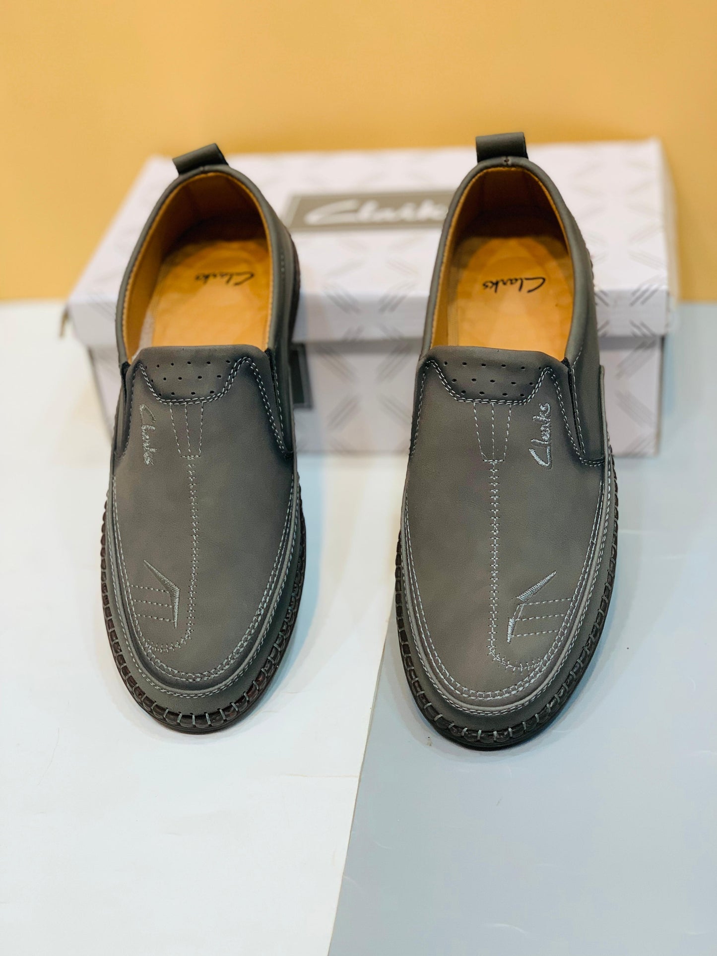 Clarks Premium Quality Formal Leather Shoes