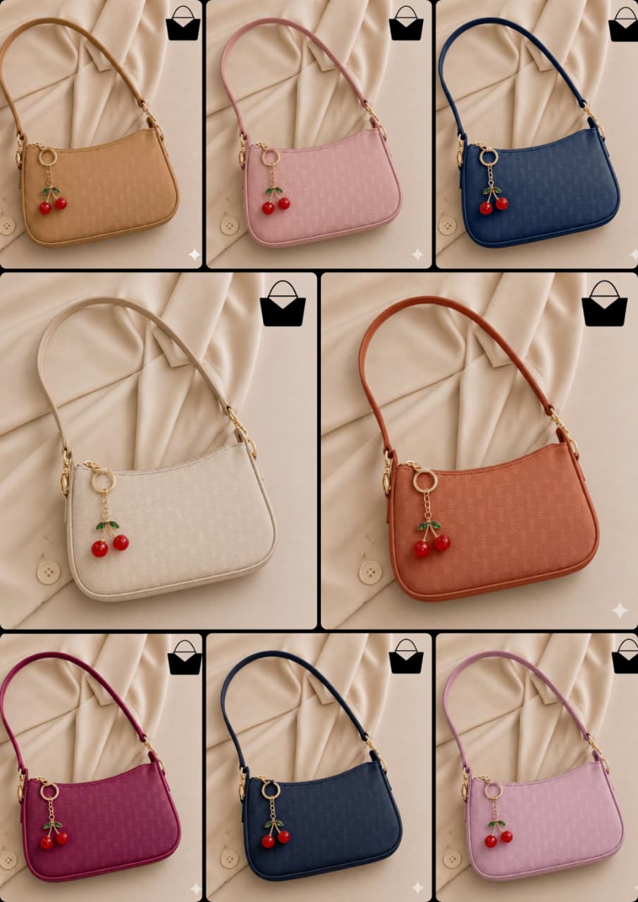 Trending Cherry Keychain Bag
