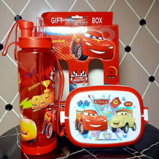 Gift Box 2 in 1 water bottle and lunch box