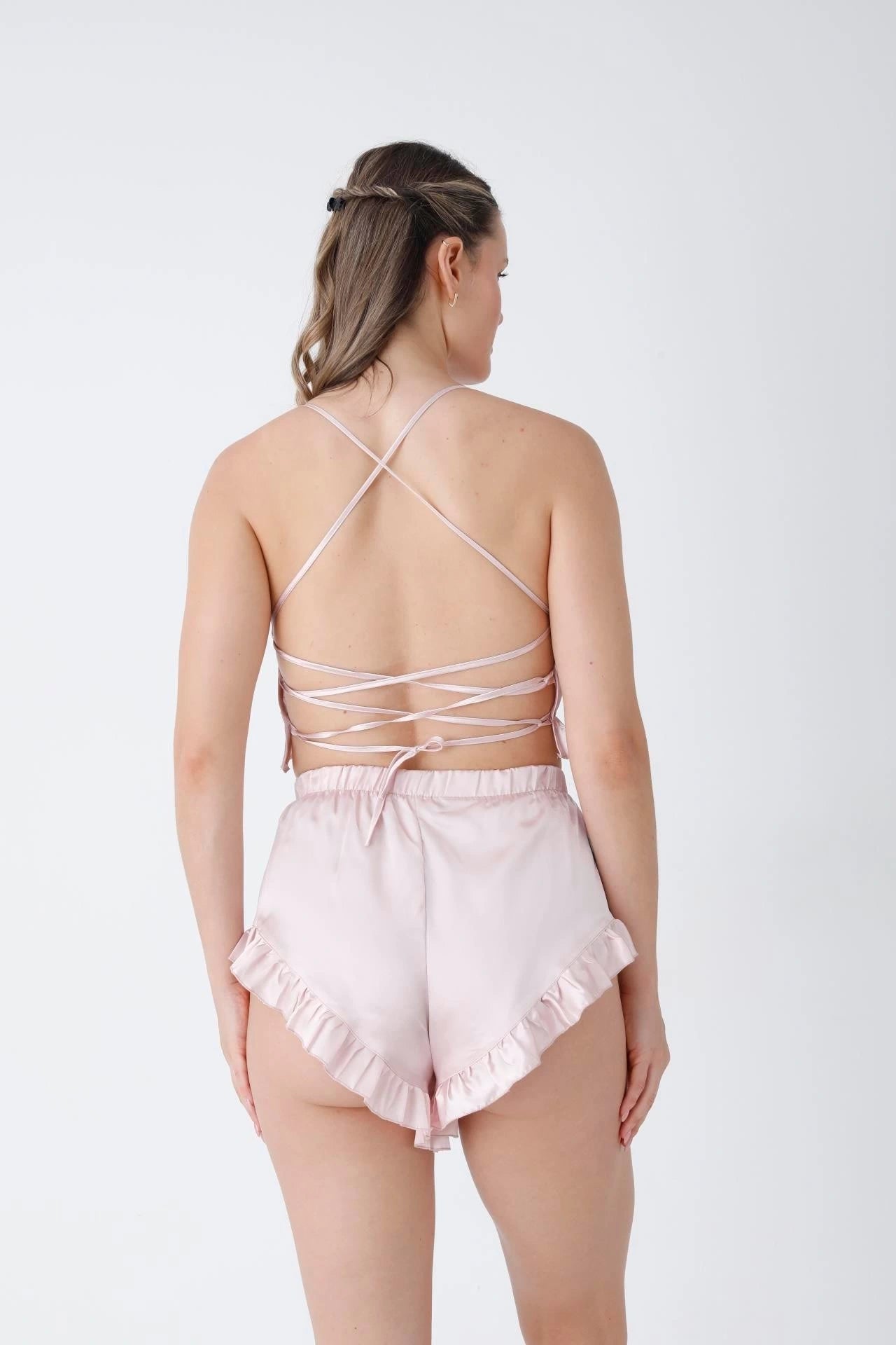 Premium 4-Piece Satin Nightwear & Loungewear Set