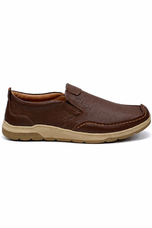 Cow Leather Formal Shoes Premium Comfort & Classic Style (Brown)