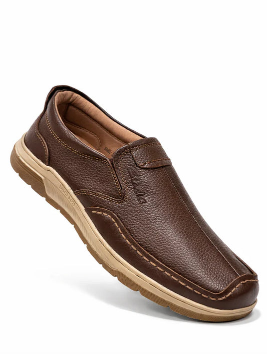 Cow Leather Formal Shoes Premium Comfort & Classic Style (Brown)