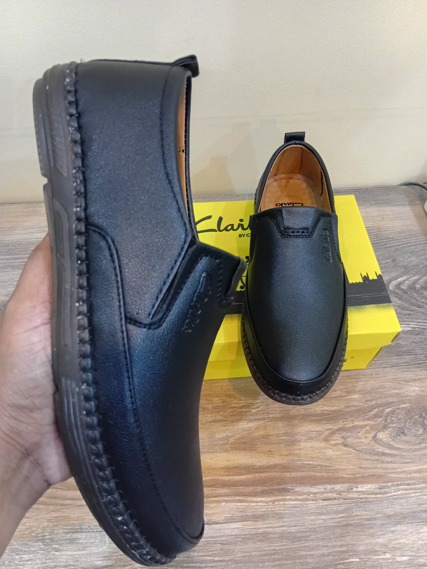 New Clarks Premium Quality Formal Leather Shoes