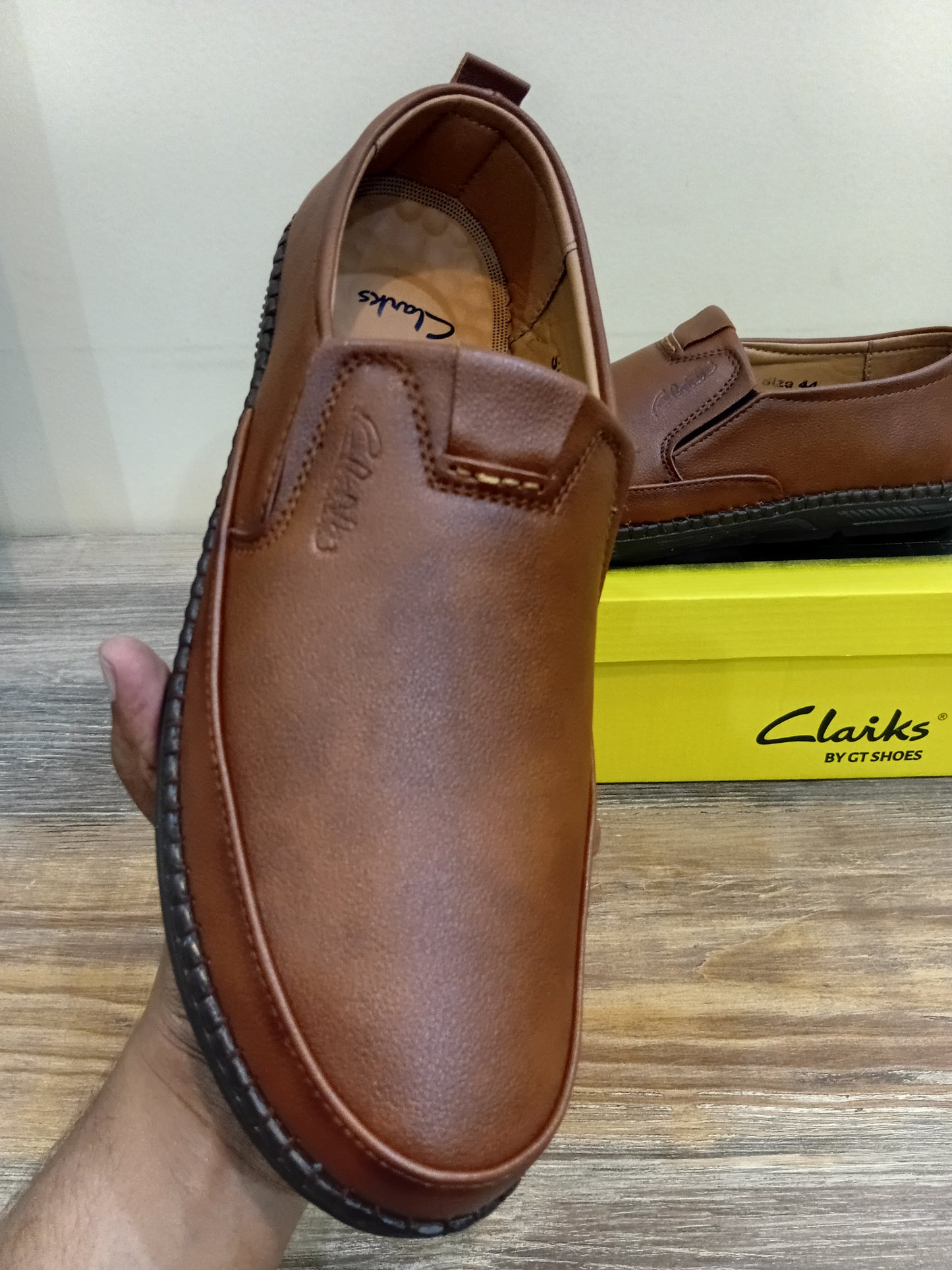 New Clarks Premium Quality Formal Leather Shoes