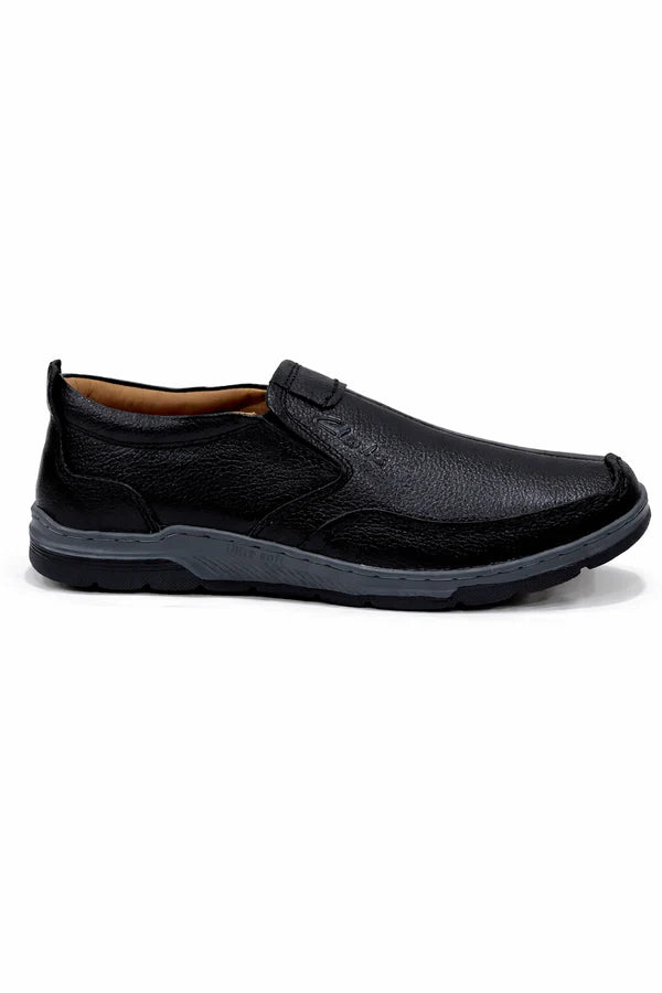 Cow Leather Formal Shoes Premium Comfort & Classic Style (Black)