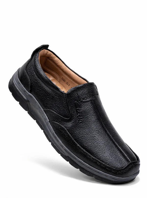 Cow Leather Formal Shoes Premium Comfort & Classic Style (Black)