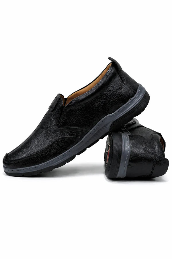 Cow Leather Formal Shoes Premium Comfort & Classic Style (Black)