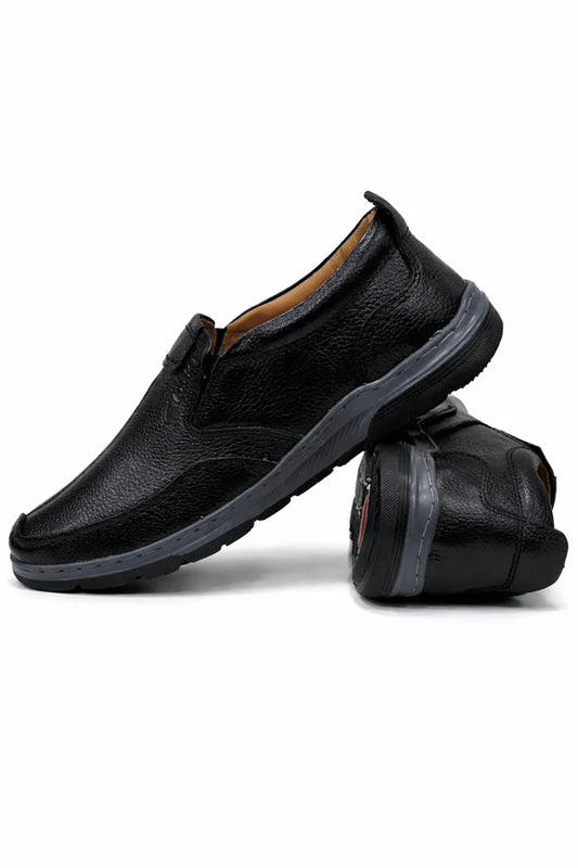 Cow Leather Formal Shoes Premium Comfort & Classic Style (Black)