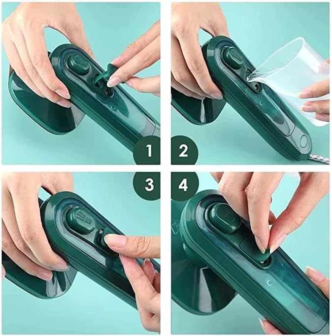 Professional Mini Wet Dry Ironing Machine Heat Press Machine Portable Electric Iron Steamer Handheld For Home Dormitory Travel