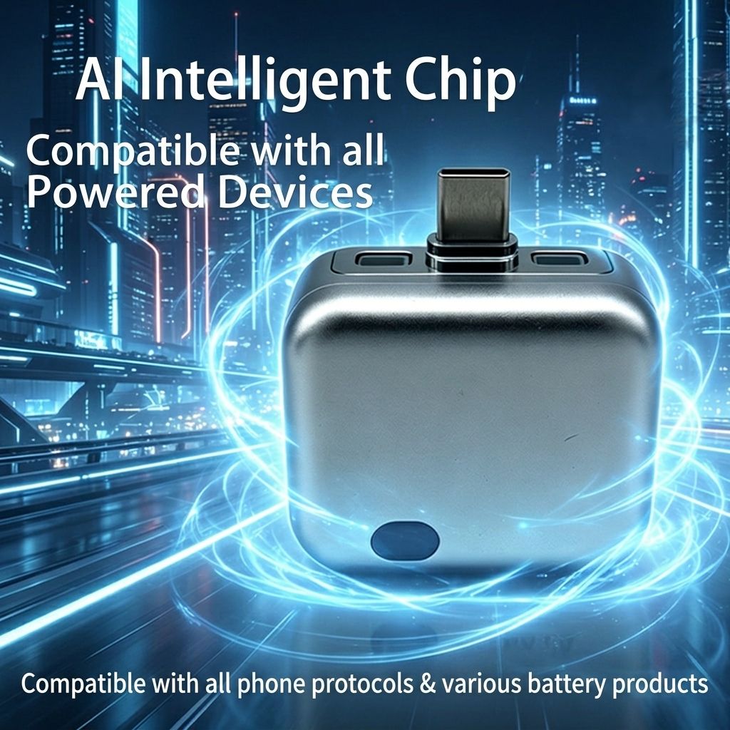 New Trend Product 2026 Non Electronic Ai Auto Eject Phone Charger Topper Pickup Auto Power off Disconnect Mobile Charger