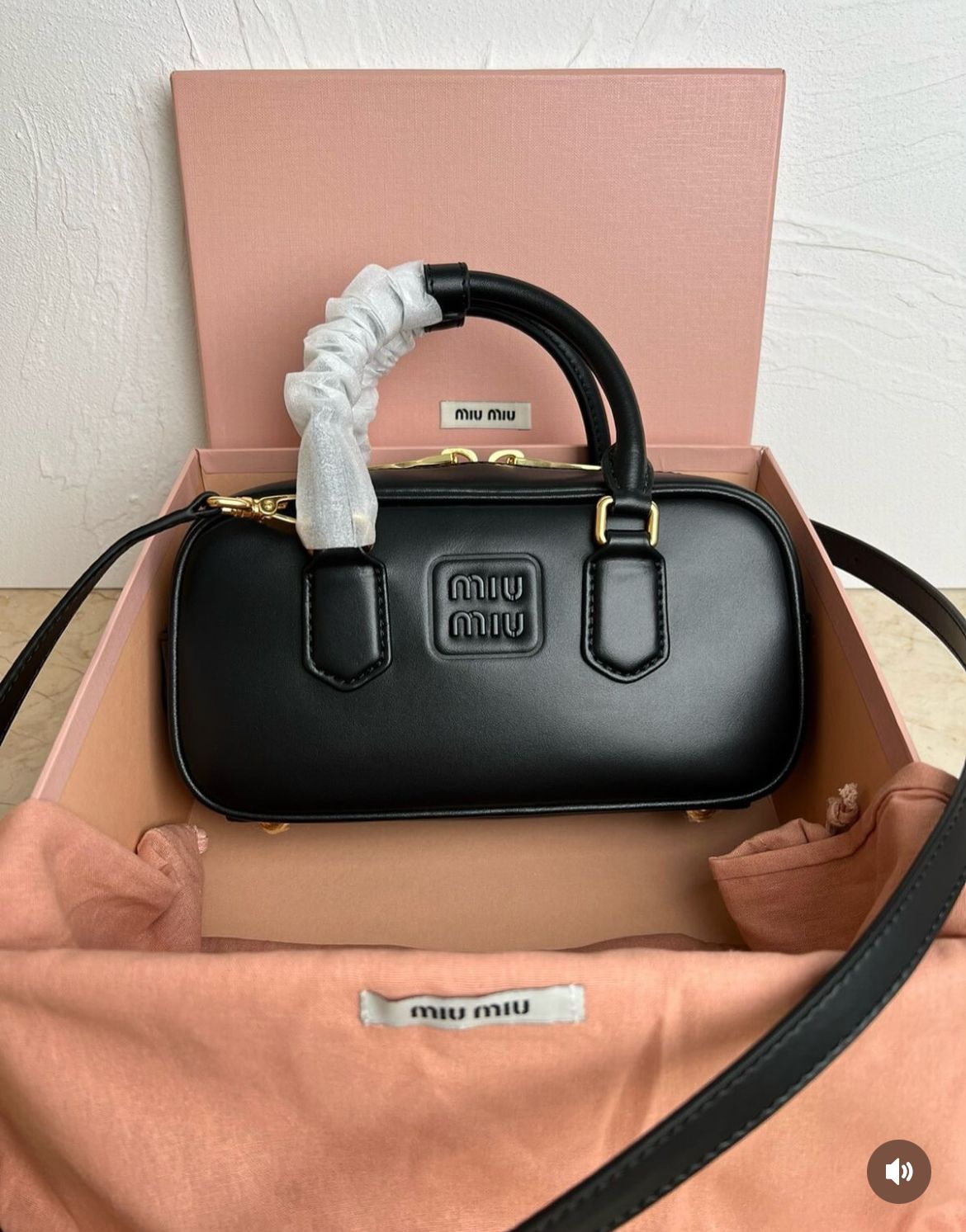 Miu Miu Arcadie Leather Bag