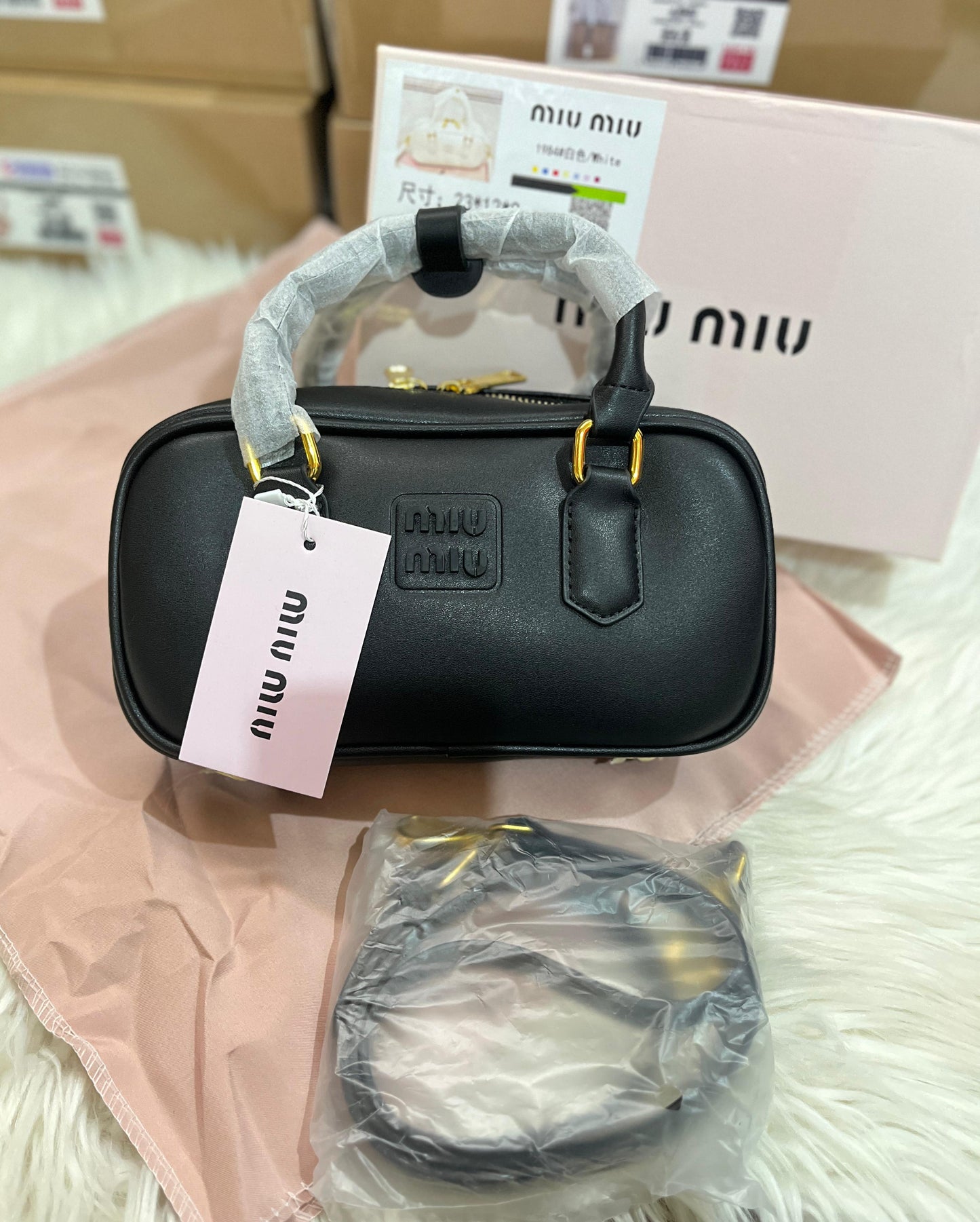 Miu Miu Arcadie Leather Bag