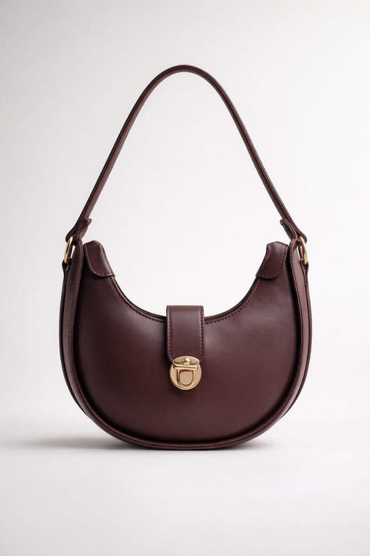 Moon shaped design handbags
