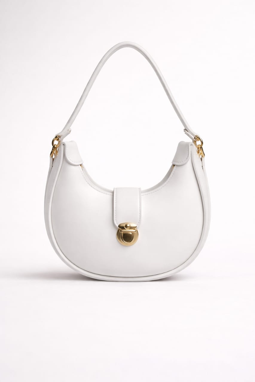 Moon shaped design handbags