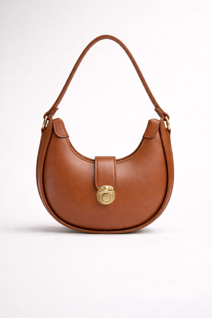 Moon shaped design handbags
