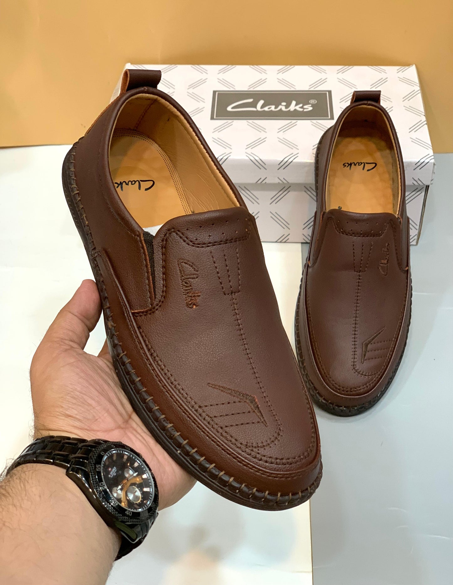 Clarks Premium Quality Formal Leather Shoes