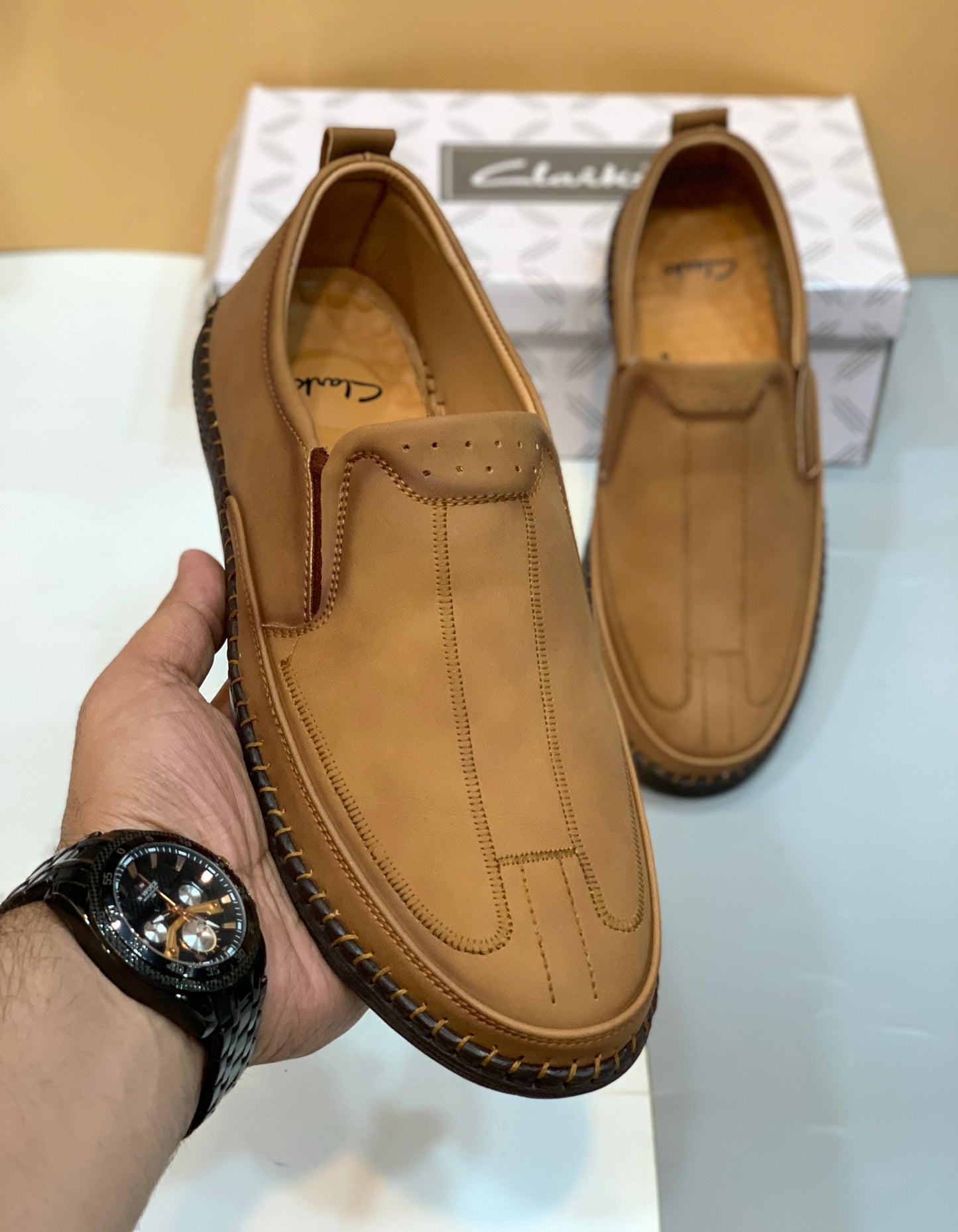 Clarks Premium Quality Formal Leather Shoes