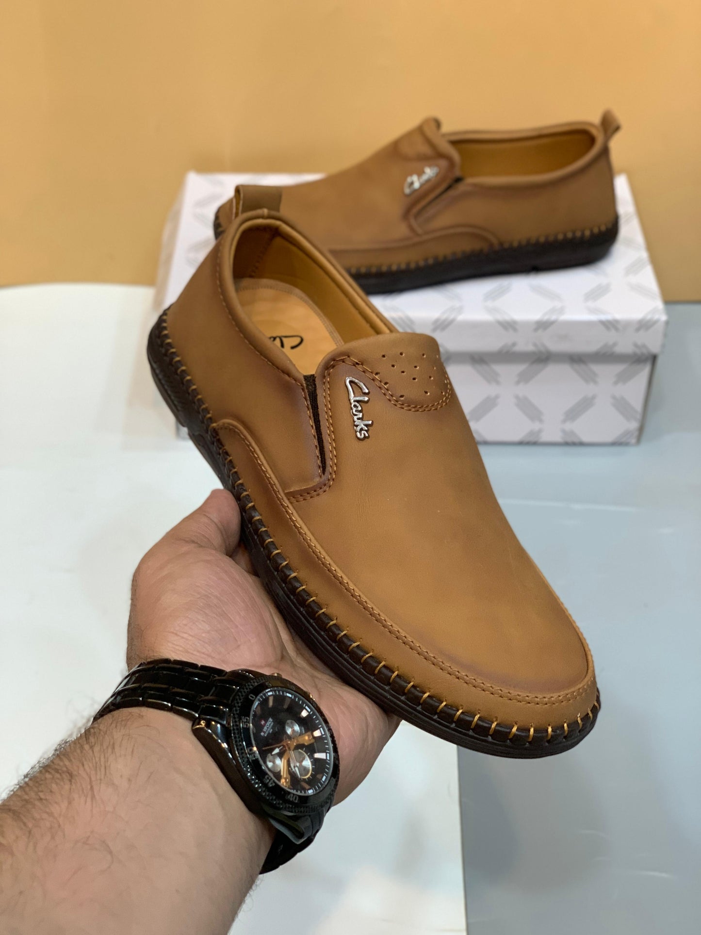 Clarks Premium Quality Formal Leather Shoes