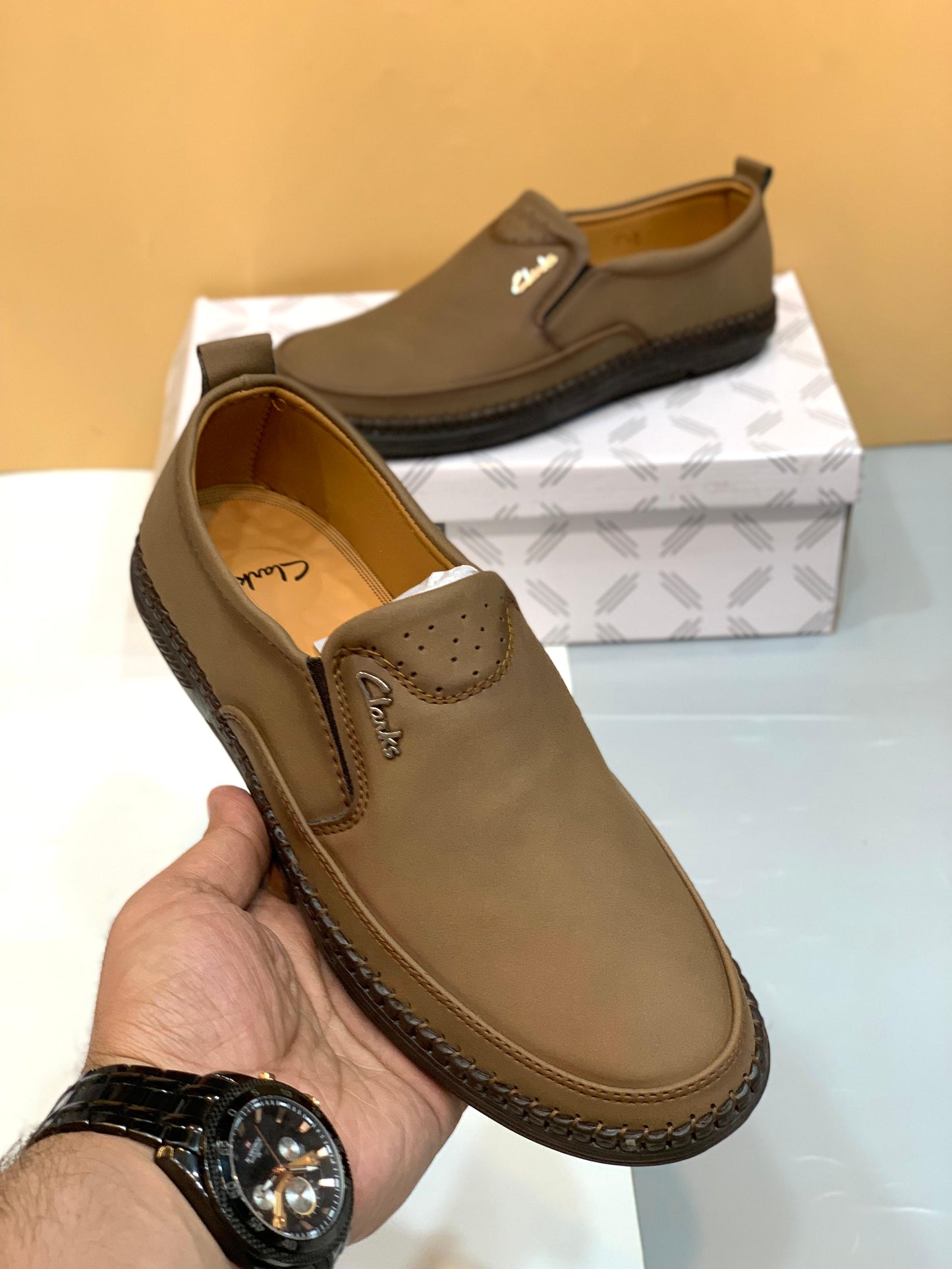 Clarks Premium Quality Formal Leather Shoes