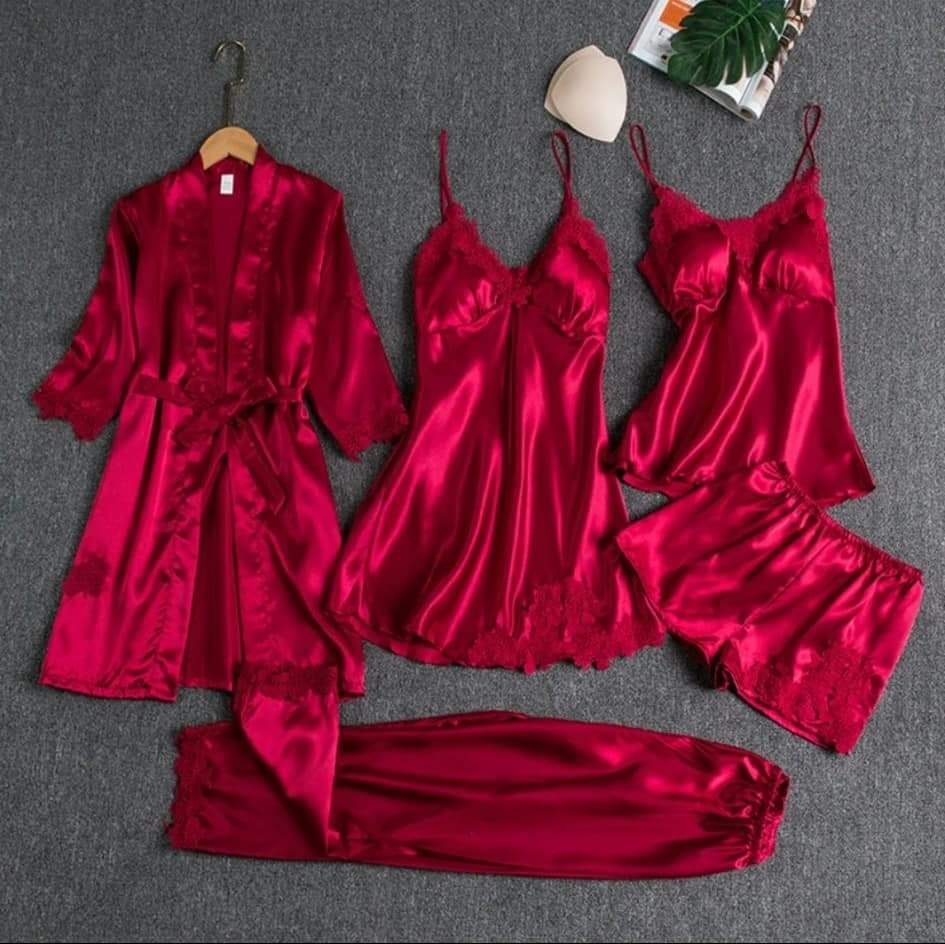 5 PIECE NIGHTWEAR