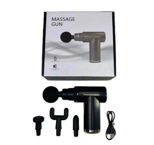 Rechargeable Fascia Gun Muscle Relaxation Massager Electric Vibration Massage Gun Professional Grade Neck
