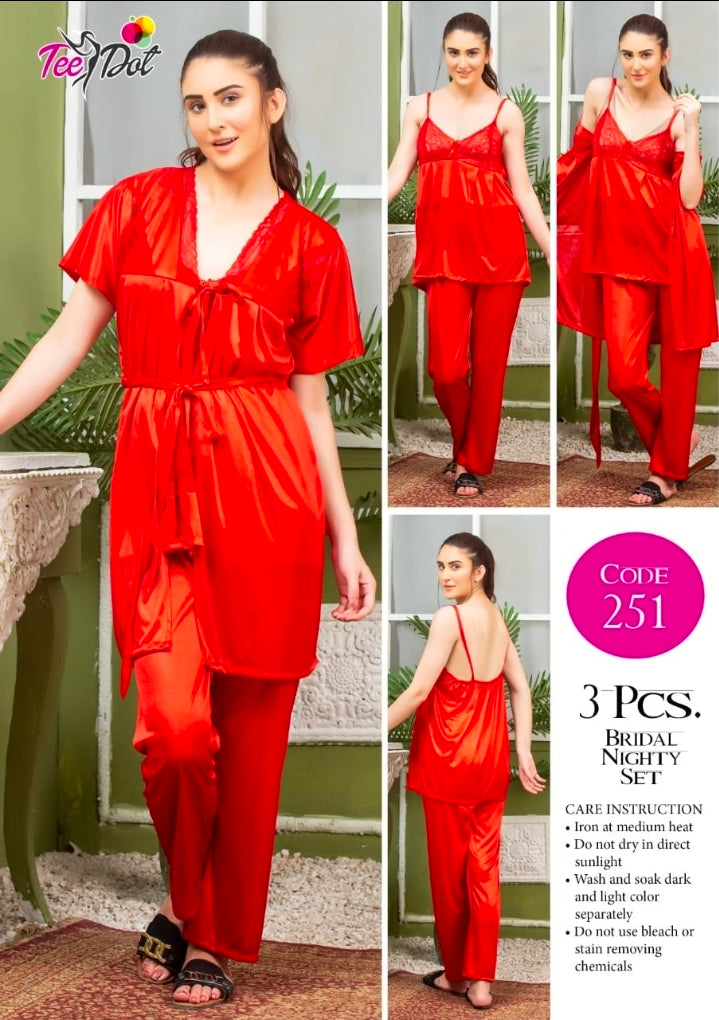 3 Piece Nightwear.