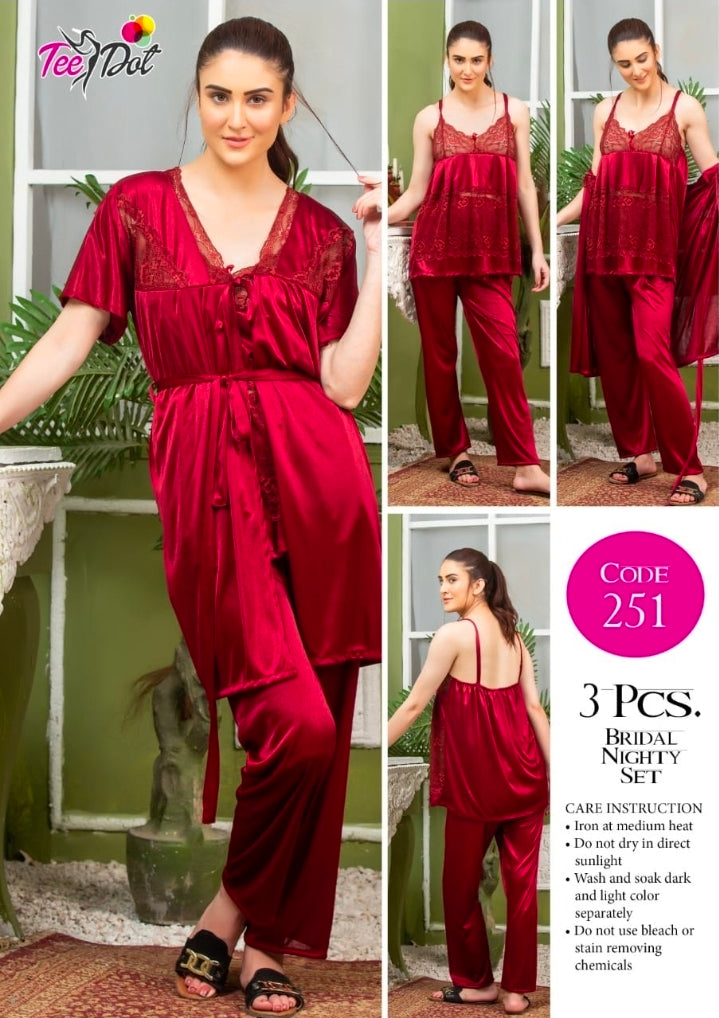 3 Piece Nightwear.