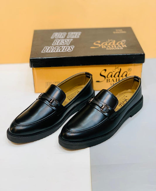 Men’s Black Formal Loafer Shoes
