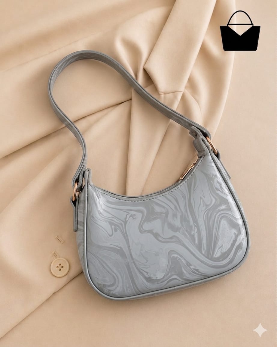 Premium Glossy Shoulder Bag