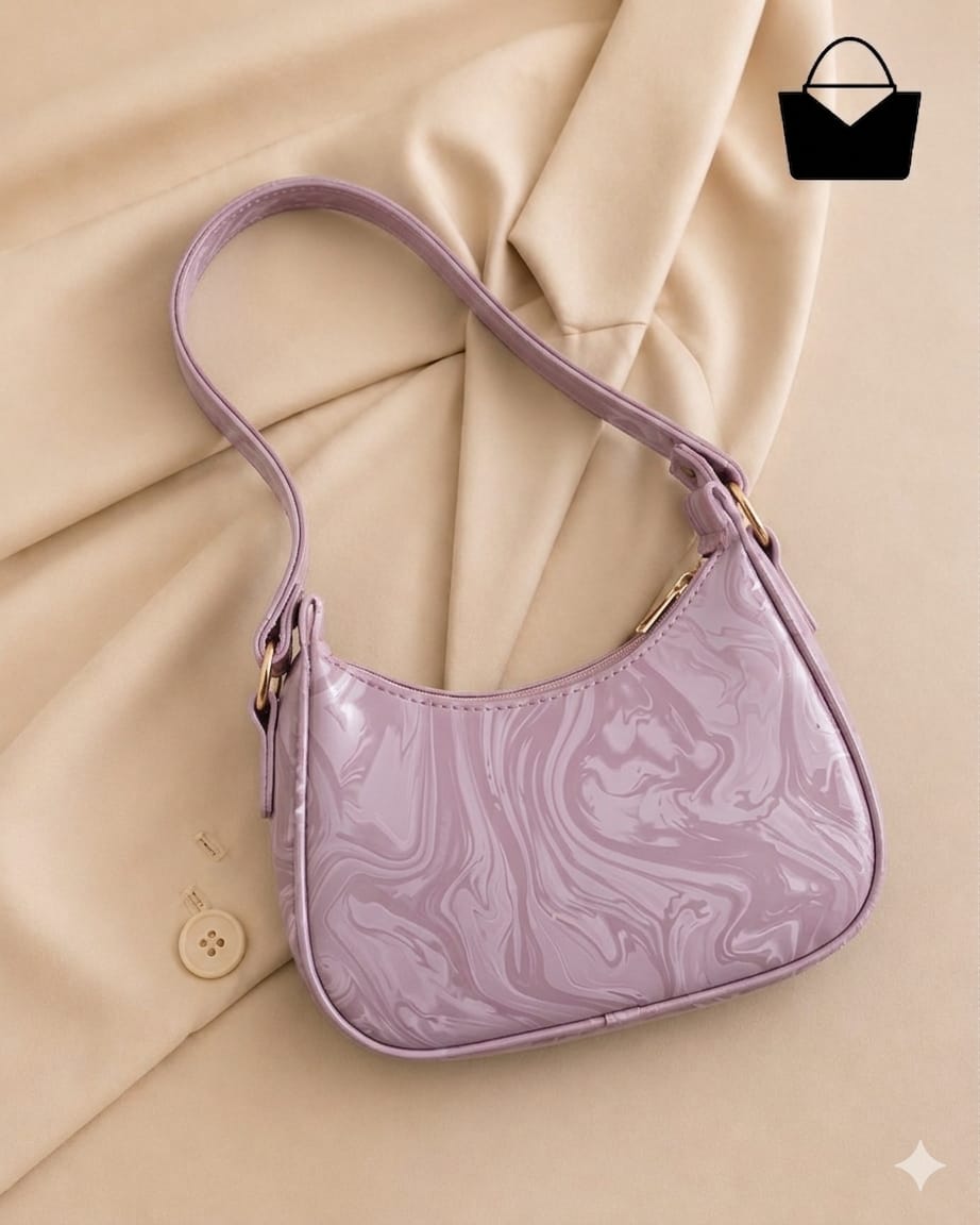 Premium Glossy Shoulder Bag