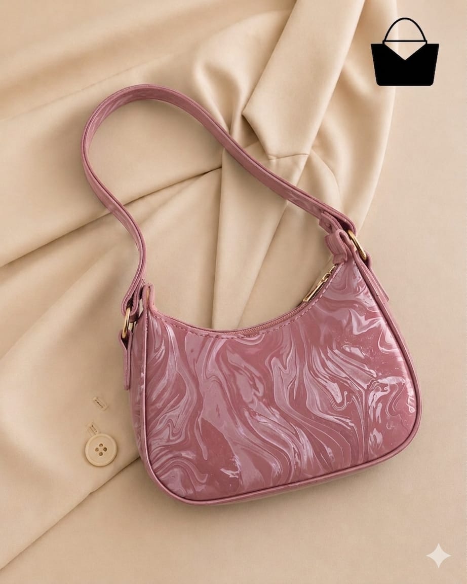 Premium Glossy Shoulder Bag
