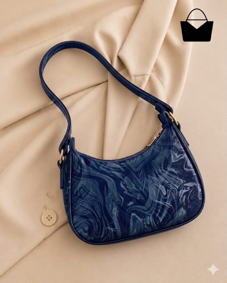 Premium Glossy Shoulder Bag