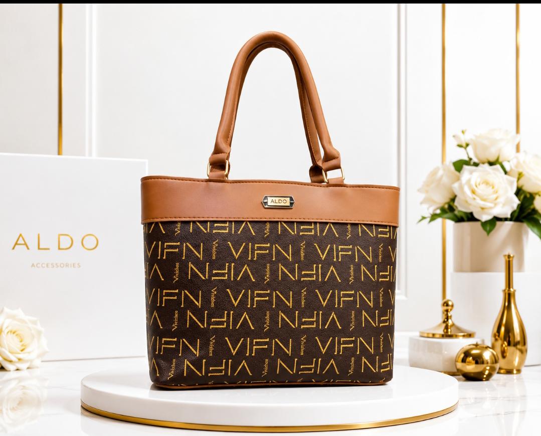 Luxury Signature Print Handbag – Premium Daily Carry