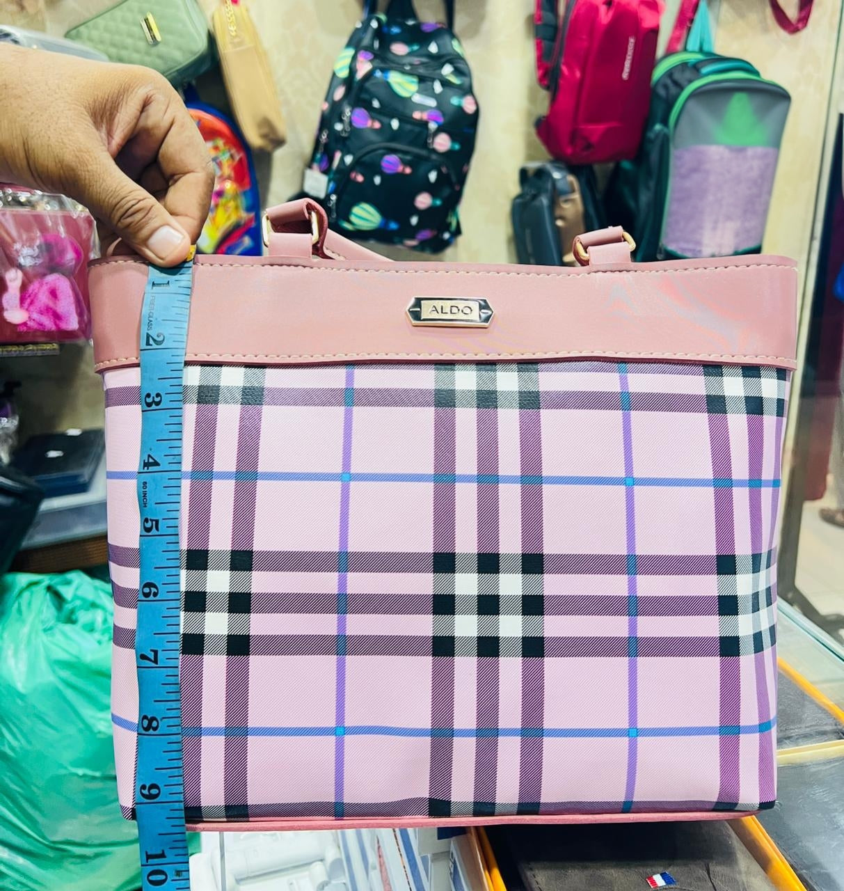 Luxury Signature Print Handbag – Premium Daily Carry