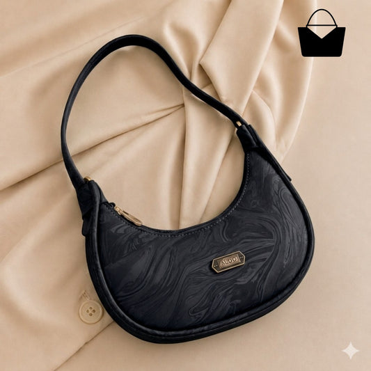 Glossy Marble Texture Shoulder Bag – Cute, Classy & Premium