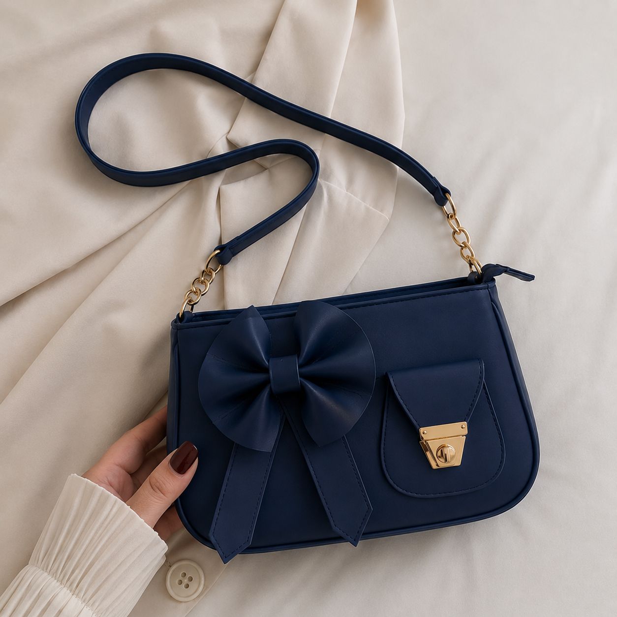 Cute Bow Stylish Purse – Trendy & Lightweight