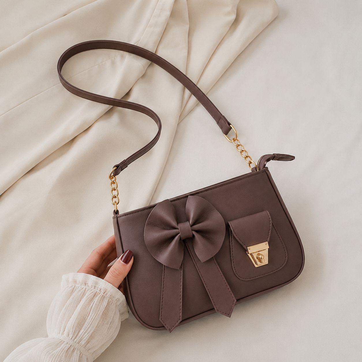 Cute Bow Stylish Purse – Trendy & Lightweight