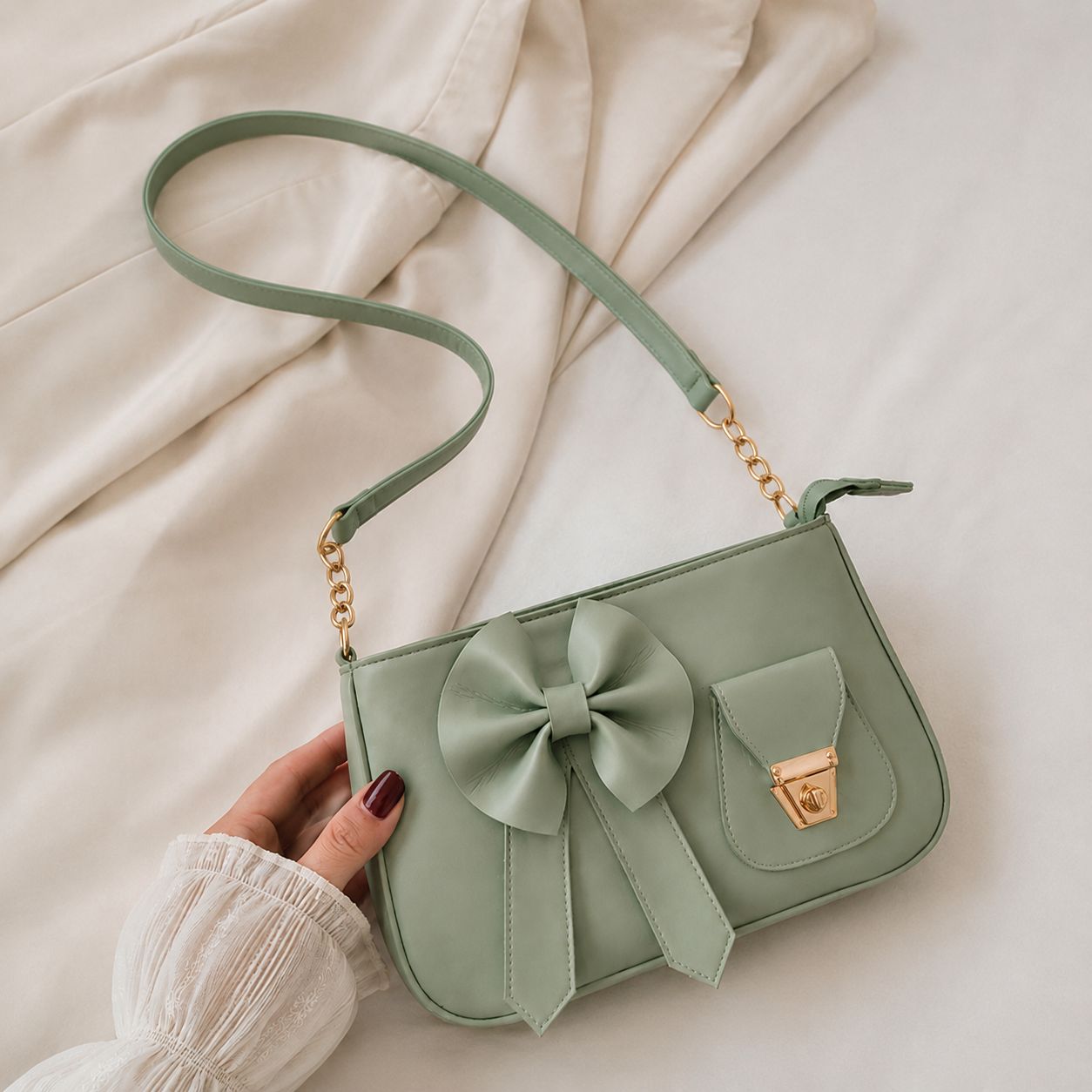 Cute Bow Stylish Purse – Trendy & Lightweight