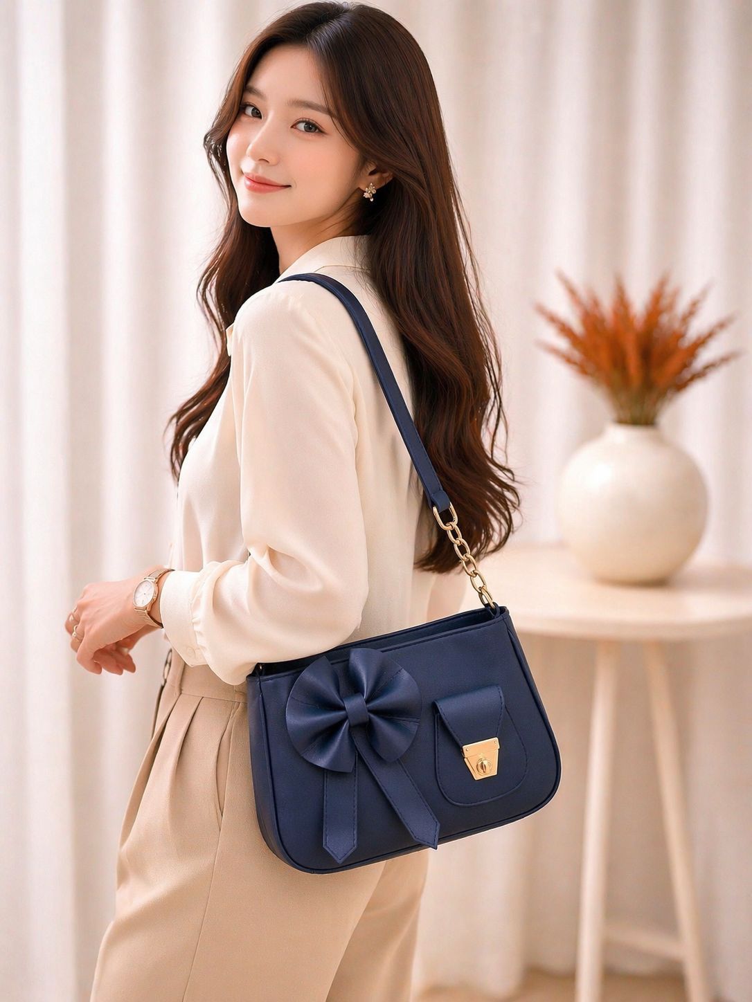Cute Bow Stylish Purse – Trendy & Lightweight