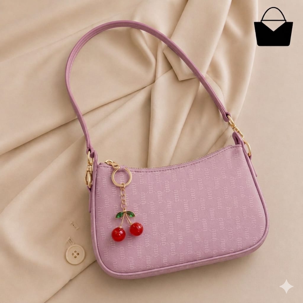 Trending Cherry Keychain Bag