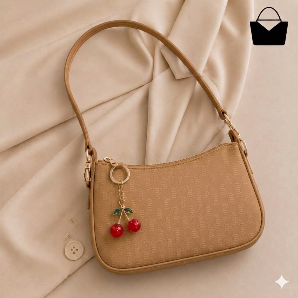 Trending Cherry Keychain Bag