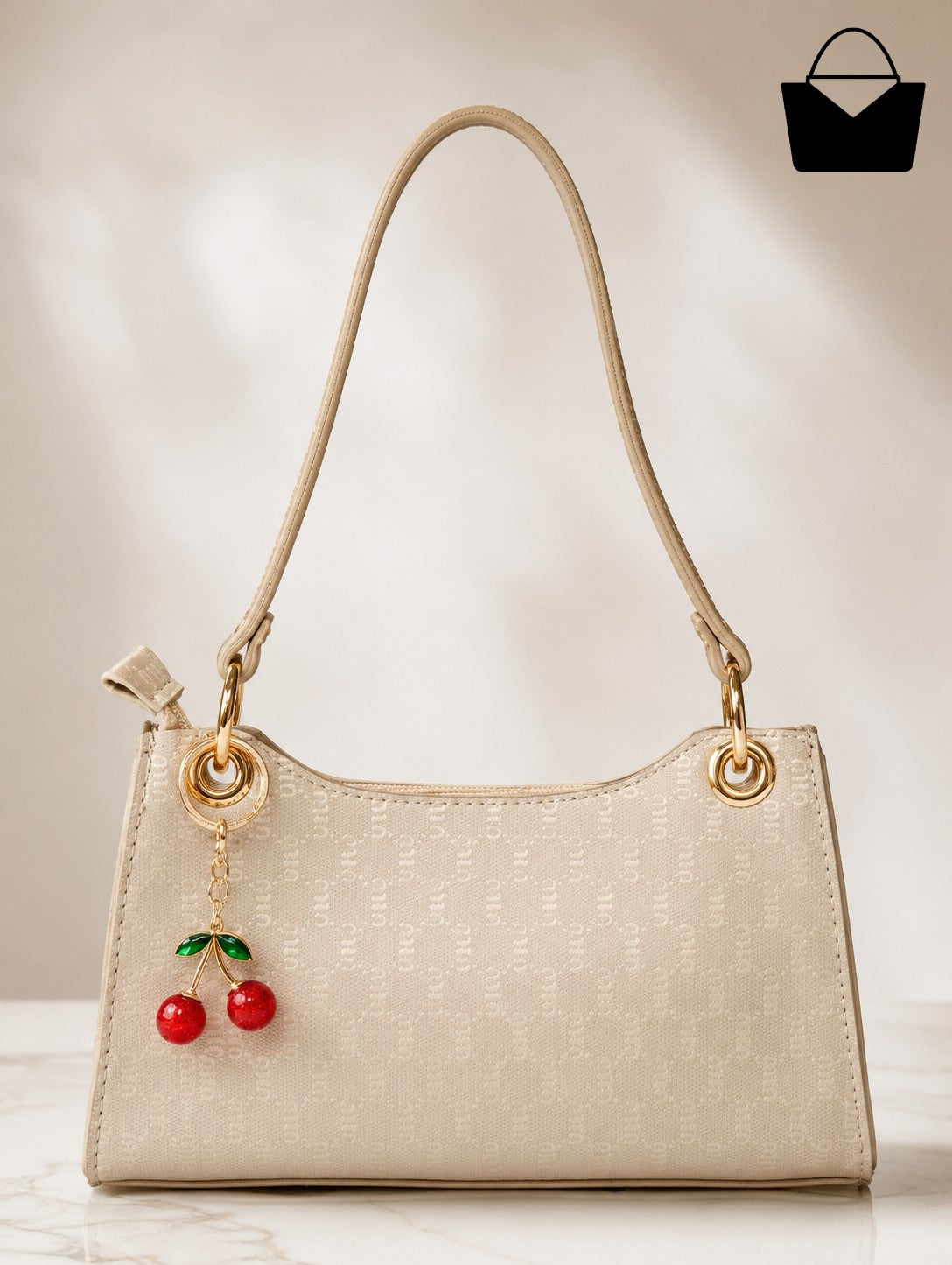 Cherry Keychain Bag