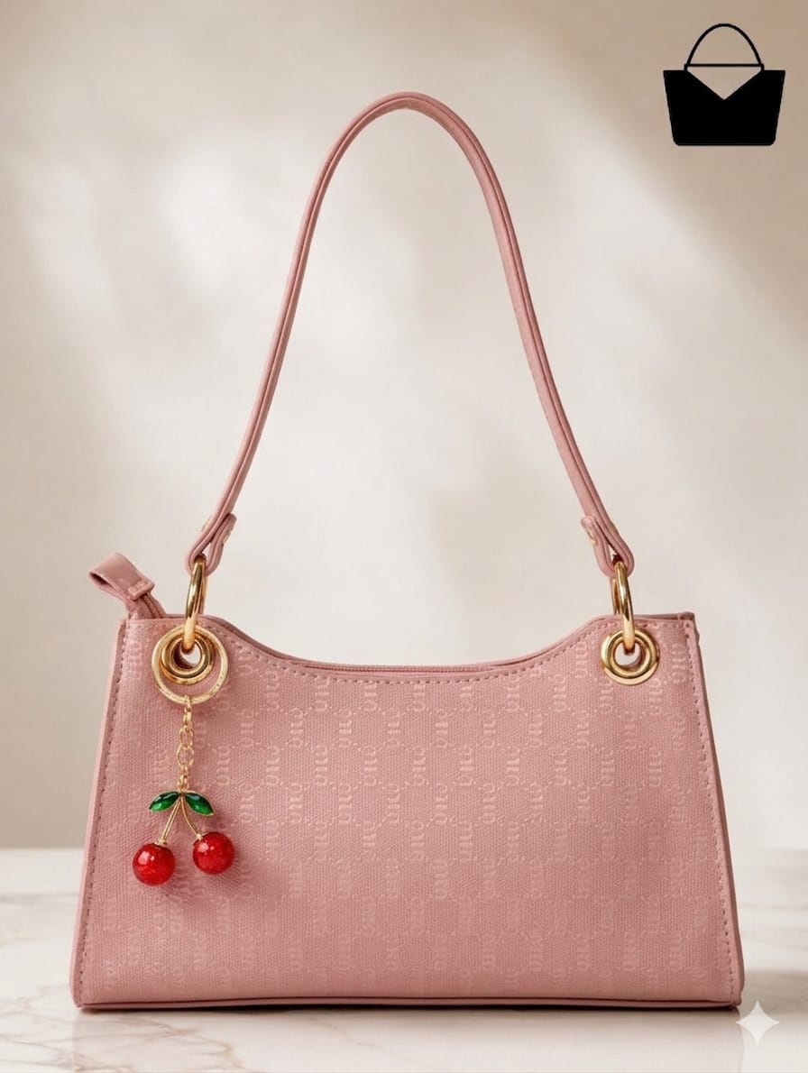 Cherry Keychain Bag