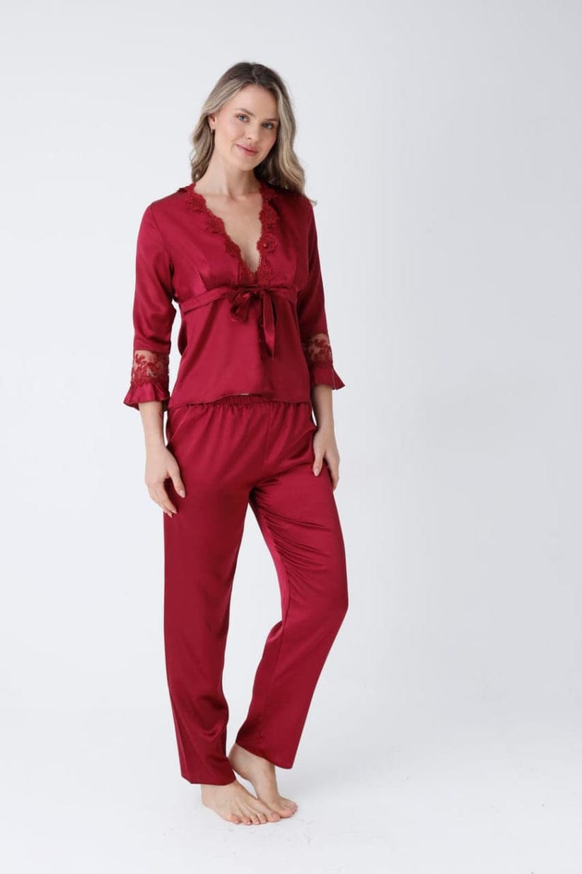 Luxury Satin 6-Piece Nightwear Set