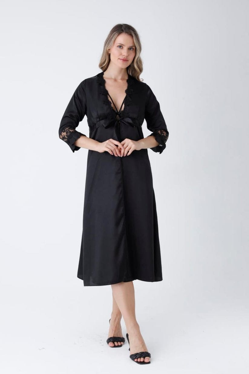Luxury Satin 6-Piece Nightwear Set