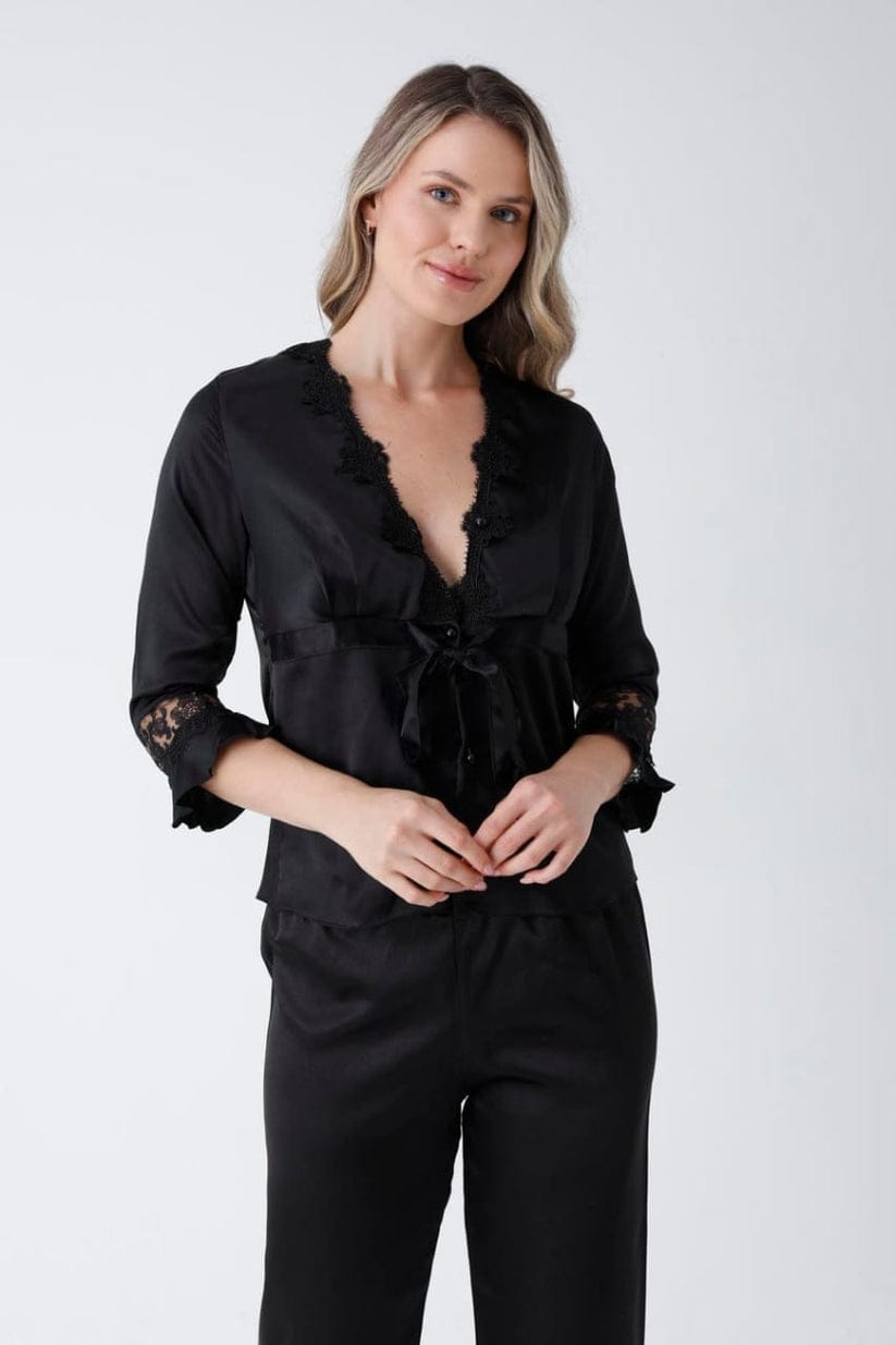 Luxury Satin 6-Piece Nightwear Set