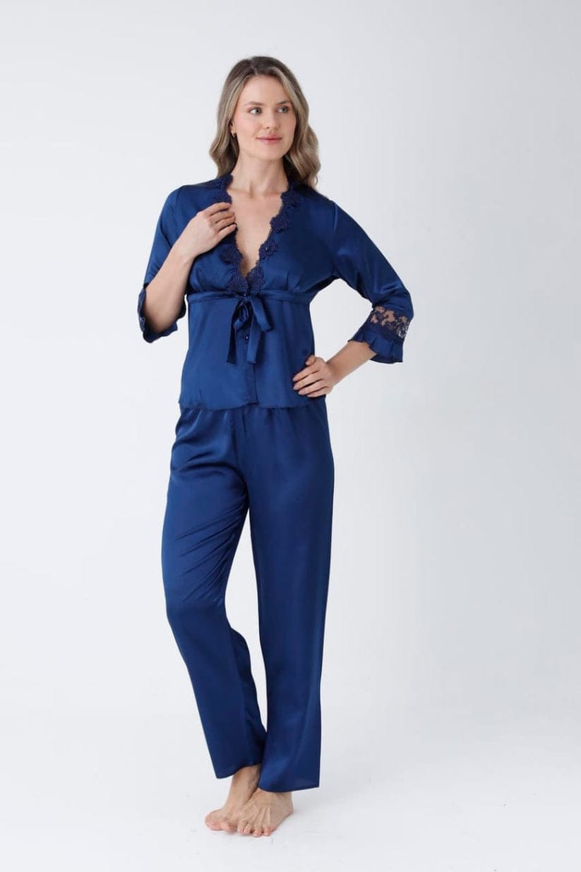 Luxury Satin 6-Piece Nightwear Set