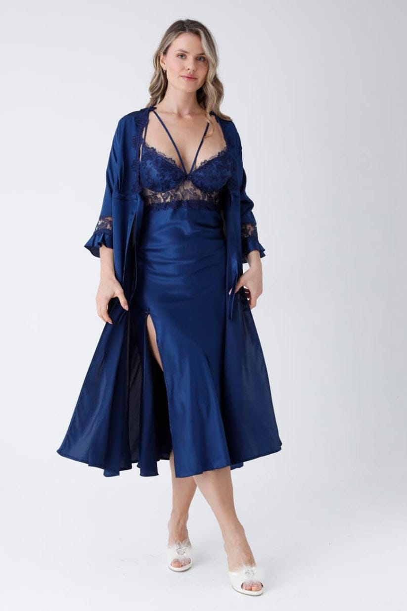 Luxury Satin 6-Piece Nightwear Set