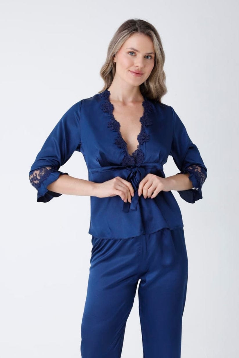 Luxury Satin 6-Piece Nightwear Set