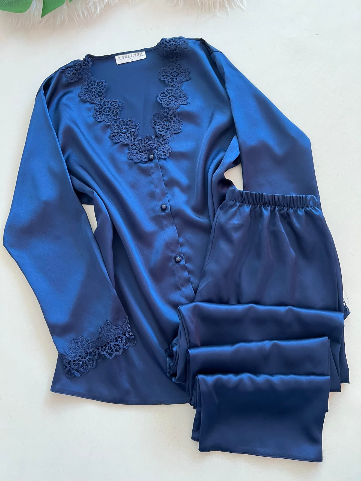 Luxury 6-Piece Satin Nightwear & Bridal Set